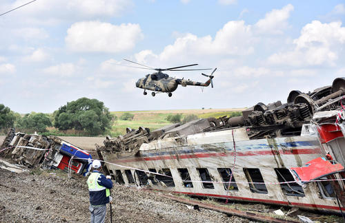 24 کشته در سانحه قطار در 