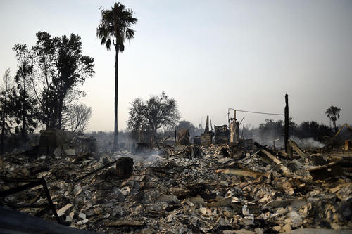 آتش سوزی جنگلی در کالیفرنیا آمریکا