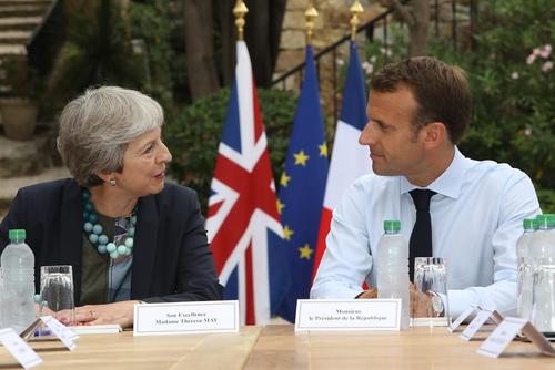 رهبران فرانسه و بریتانیا در نشست دو کشور در جنوب فرانسه