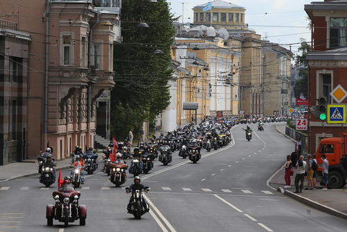 جشنواره موتورسواری در سنت پترز بورگ روسیه/ ایتارتاس