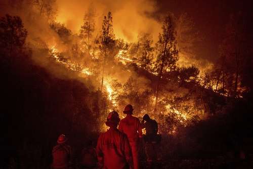 آتش سوزی جنگل‌های ایالت کالیفرنیا آمریکا/ آسوشیتدپرس