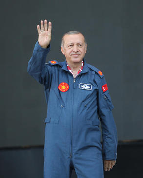 اردوغان در نمایشگاه سه روزه فناوری هواوفضا در فرودگاه جدید در حال ساخت استانبول