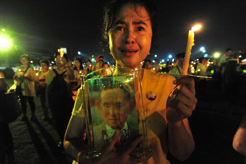 آیین گرامیداشت پادشاه فقید تایلند در شهر بانکوک/ شینهوا