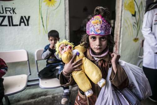مهد کودک ساخته شده از سوی هلال احمر ترکیه در شهر ادلب سوریه/ خبرگزاری آناتولی