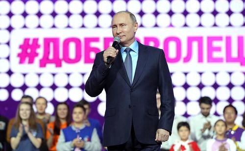 سخنرانی رییس جمهوری روسیه در گردهمایی روز جهانی داوطلبان در مسکو