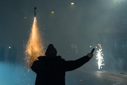 مراسم آتش بازی و جشن شب سال نو در کشورهای مختلف جهان: شهر