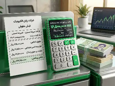 محاسبه مالیات بر ارزش افزوده و حقوق