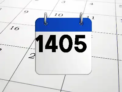 تقویم سال 1405