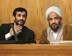 آقا تهرانی و احمدی نژاد