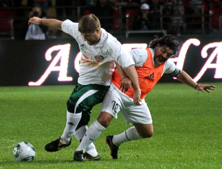 رقابت مارادونا با رییس‌جمهور چچن