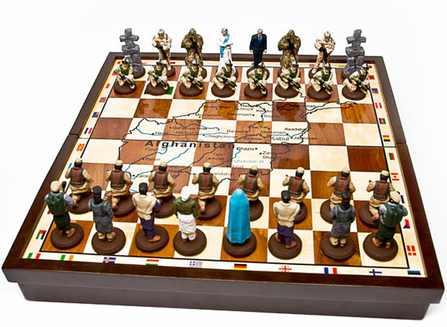 شطرنج جنگ افغانستان