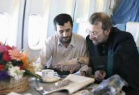 لاریجانی و احمدی نژاد