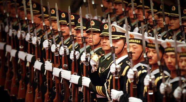 گارد احترام ارتش چین