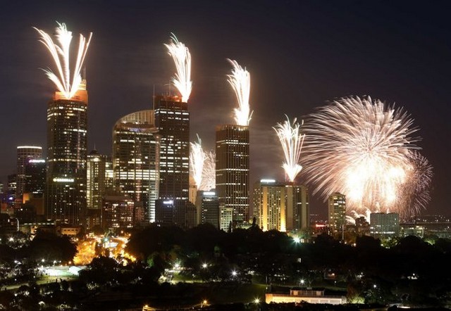 جشن سال نو در سیدنی استرالیا
