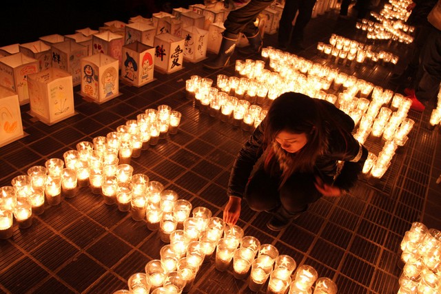 سالگرد زلزله و سونامی در ژاپن