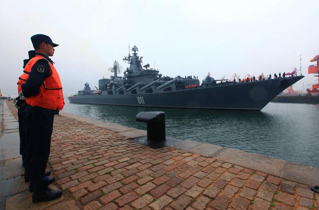 مانور دریایی مشترک روسیه و چین
