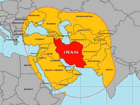 برد موشکی ایران