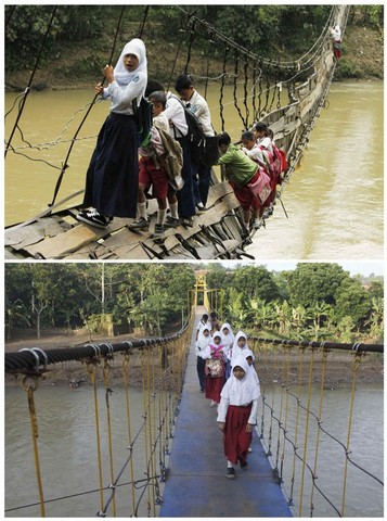 پل در اندونزی