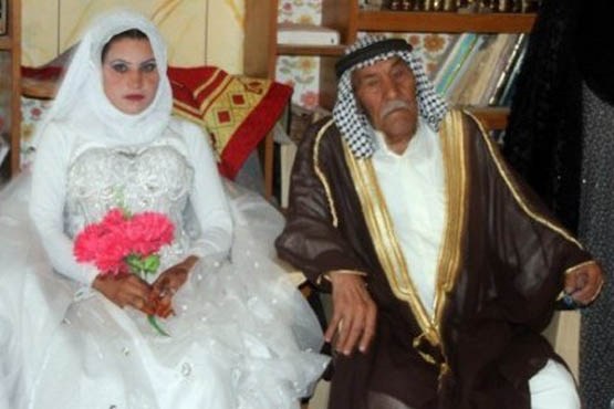 ازدواج مرد 92ساله با دختر 22ساله (+عکس)