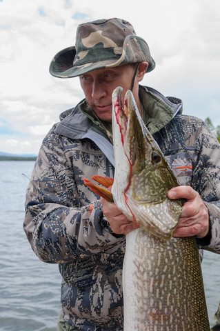 ماهیگیری ولادیمیر پوتین