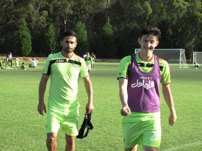 آخرین تمرین قبل از عراق ( +عکس )