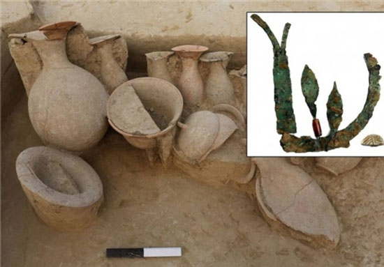 کشف تاج 4000 ساله در هند (+عکس)
