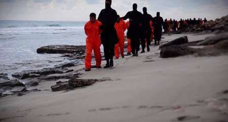 داعش تصاویر سربریدن 21 مسیحی مصری را پخش کرد