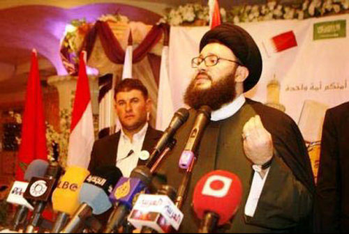 یک روحانی‌نما شبیه به نصرالله! (+عکس)