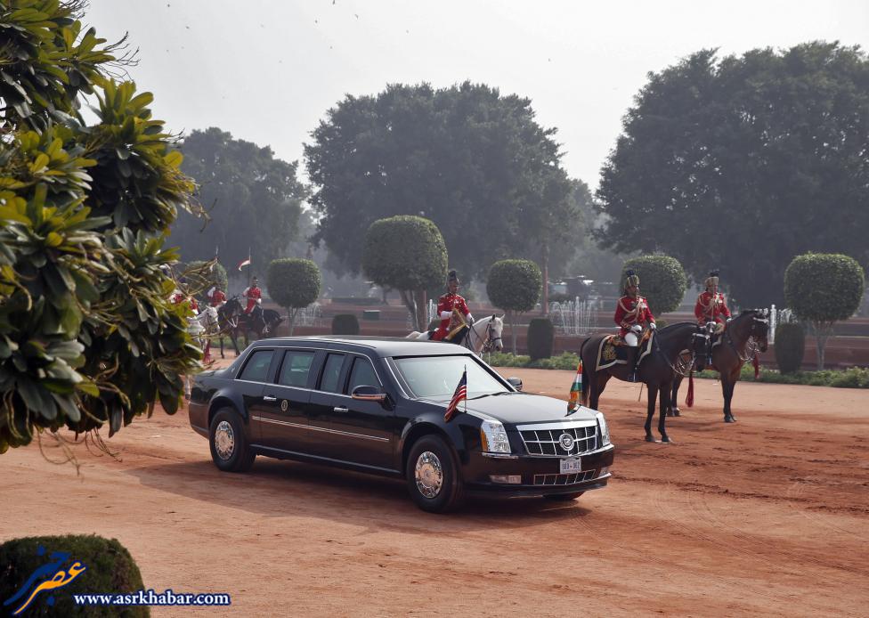 سفر اوباما یه هند (عکس)