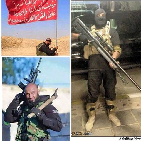 ابو عزرائیل کابوس جدید داعش(عکس)