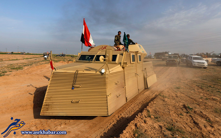 آزادسازی تکریت از دست داعش (عکس)