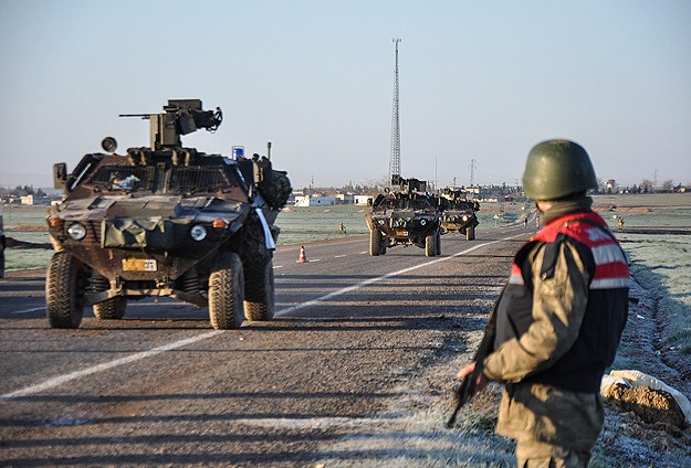 ورود تانک های ارتش ترکیه به سوریه (+عکس)