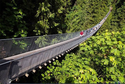 بلندترین پل معلق جهان (+عکس)