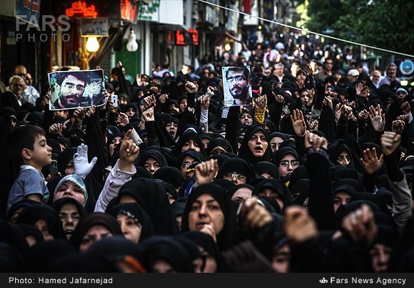 تجمع عفاف و حجاب در مرکز تهران (عکس)