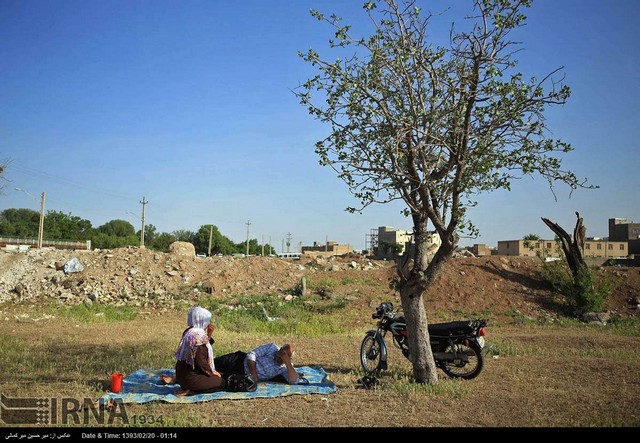 پنجاه بدر در قزوین (عکس)