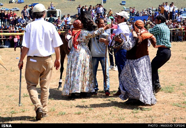 جشنواره سوارکاری عشایر قره‌قیه - آذربایجان‌شرقی (عکس)