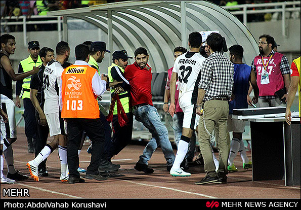 دیدار تیم های فوتبال فولاد خوزستان و السد قطر (عکس)