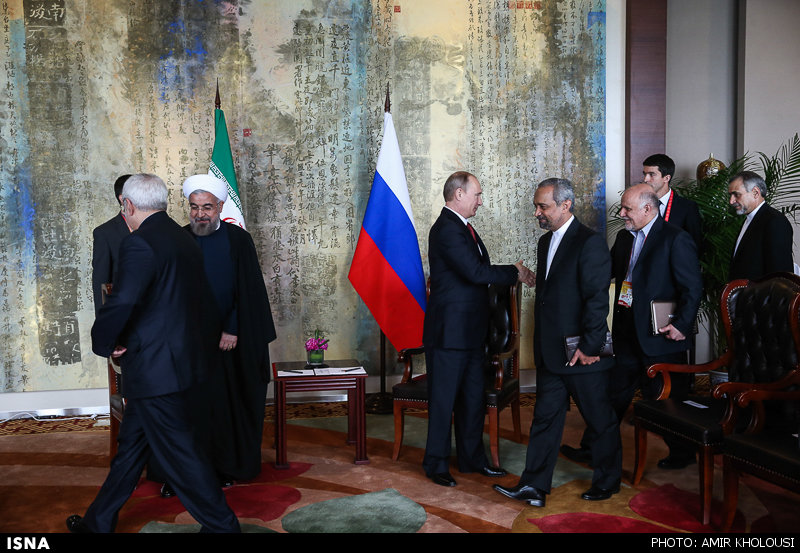 پوتین منتظر روحانی (عکس)