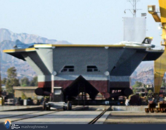 فرمانده نیروی دریایی سپاه: ساخت ماکت ناوهواپیمابر آمریکا برای تمرینات سپاه