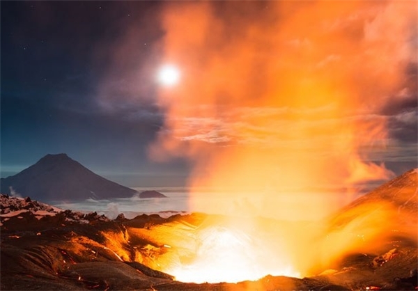 آتشفشان 6500 ساله در روسیه (عکس)