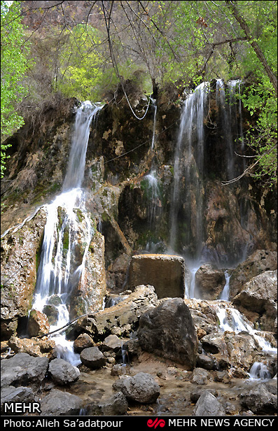 آبشار اخلمد - مشهد (عکس)