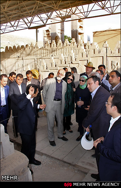 سفر مدیرکل یونسکو به شیراز (عکس)