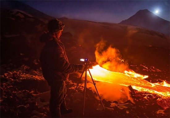 آتشفشان 6500 ساله (+عکس)