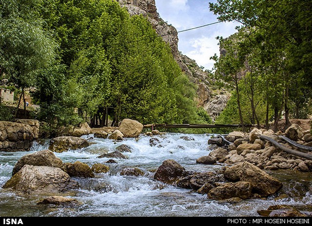 طبیعت چشمه ناز ونک - سمیرم اصفهان (عکس)