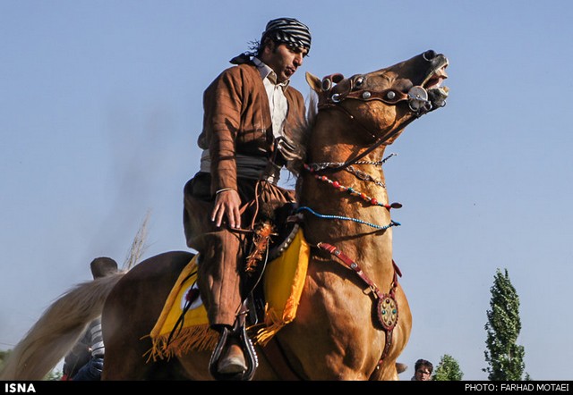 مسابقات سوارکاری - سنندج (عکس)