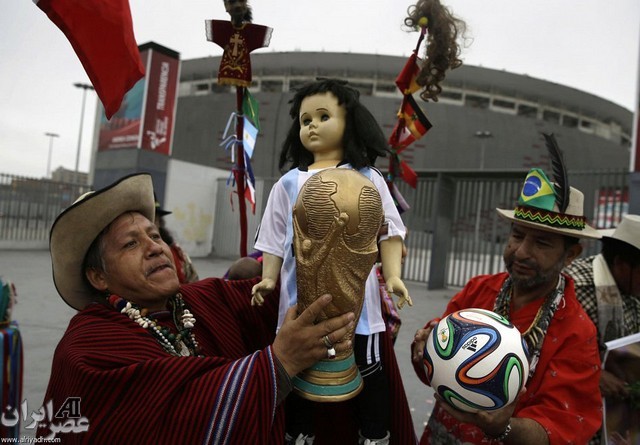 جادو و جنبل برای جام جهانی برزیل (عکس)