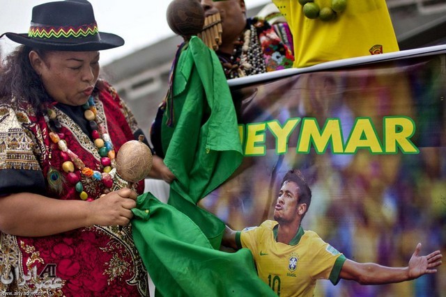 جادو و جنبل برای جام جهانی برزیل (عکس)