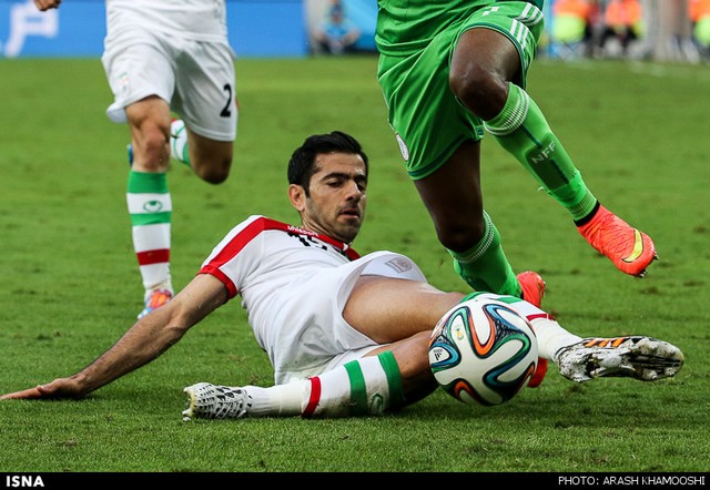 دیدار تیم‌های فوتبال ایران و نیجریه (عکس)