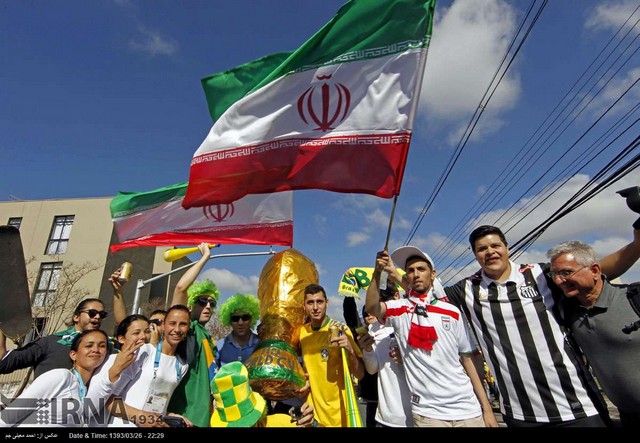 حاشیه‌ های دیدار فوتبال ایران و نیجریه (عکس)