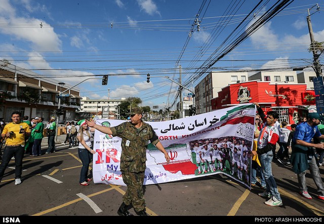 حاشیه‌ های مسابقه ایران و نیجریه در برزیل (عکس)
